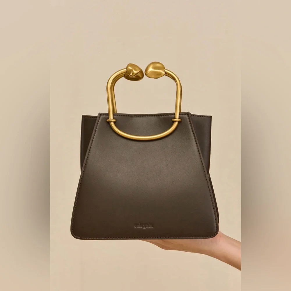 CULT GAIA $498 Women’s Maxine Leather Bag In Luwak - Picture 7 of 11